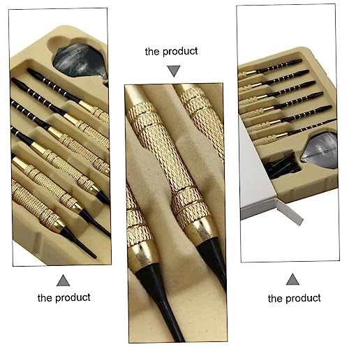 BESPORTBLE Soft Tip Darts Safe Darts for Electronic Dartboard Durable Material for Adults Enhances Focus and Accuracy Play