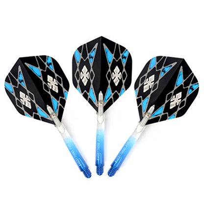 CUESOUL Soft Tip Darts Set Plastic Tip with Dart Case - color: 18g-Tungsten