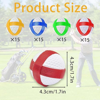 Chip Stick Reaplacement Sticky Golf Balls with Tote Bag