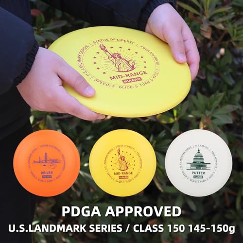 PRO Disc Golf Basket Set and Disc Golf LED Light Bundle Item