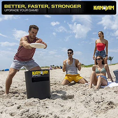 Kan Jam Disc Toss Game - American Made Outdoor Game for The Backyard, Beach, Park, Tailgates - Original, Illuminate, Pro, Travel Edition, and Carry Bag Only - style: PRO