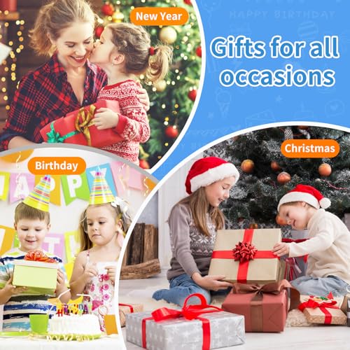 Handheld Game for Kids -Preloaded 220 Retro Video Games, Portable Gaming Player with Rechargeable Battery 3.0" LCD Screen, Mini Arcade Electronic Toy Gifts for Boys Girls (Black+Blue) - style: Black+Blue