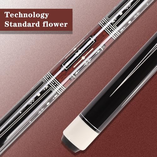 58 inch Canadian Maple Billiard Pool Cue Stick, 13mm 1/2 Maple Billiard Pool Stick, House Bar Pool Table Sticks for Men(Numerous Styles to Choose from) - color: P11