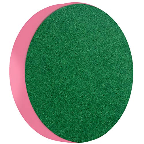 ONE250 Air Hockey Pushers and Red Air Hockey Pucks, Goal Handles Paddles Replacement Accessories for Game Tables (4 Striker, 4 Puck Pack) - color: Pink & Pink