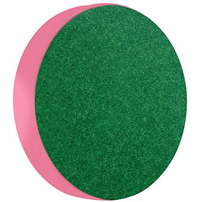 ONE250 Air Hockey Pushers and Red Air Hockey Pucks, Goal Handles Paddles Replacement Accessories for Game Tables (4 Striker, 4 Puck Pack) - color: Pink