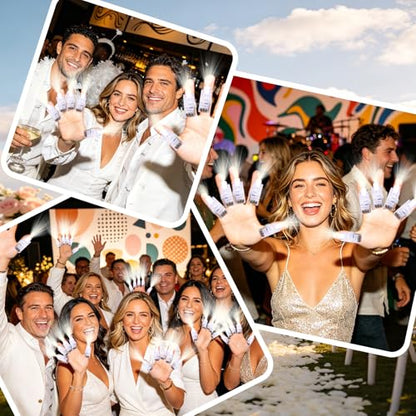 100pcs White Finger Lights, Glow in the Dark Wedding Party Favors, LED Finger Flashlights for Goodie Bag Stuffers Classroom Prizes, Carnival Birthday Concert Gifts Accessories - style: White-100