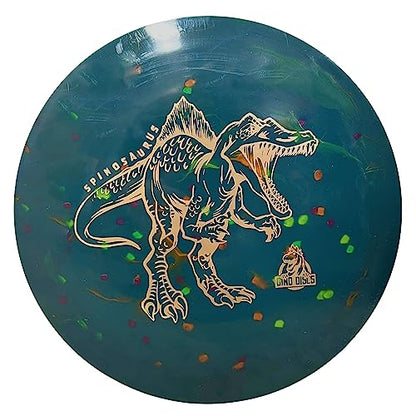 Spinosaurus Disc Golf Distance Driver for Children and Novice Players | Ultra Lightweight | Made by Dino Discs