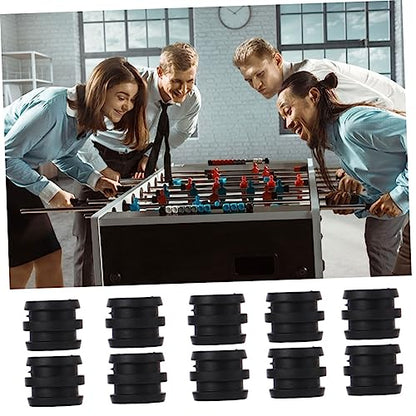 1set Table Football Machine Bushings Durable Bearing Rods Replacements for Easy Maintenance Compatibility with Various Foosball Tables for Game Rooms Family Gatherings 15pcs