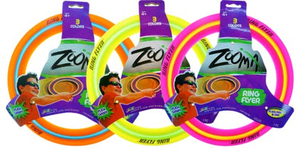JA-RU Air Max Grip Ring Flyer Frisbee Round Flying Disc Toy Professional 1029-1A (Pack of 2) - size: 11.5" x 8.5" (Pack of 2)