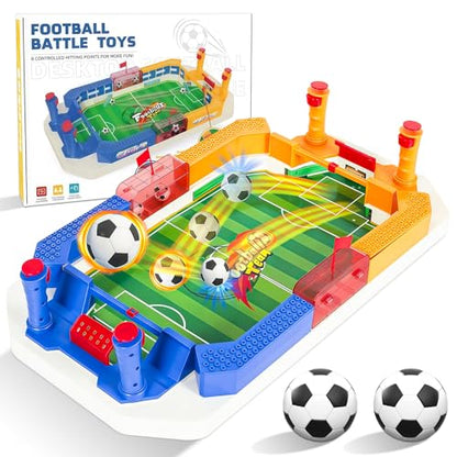 Mini Foosball Table, Foosball Table, Soccer Board Game for Adult, 2 Player Match, Tabletop Football Game Table, Portable Competitive Toys, Indoor Family Games, Party Gatherings