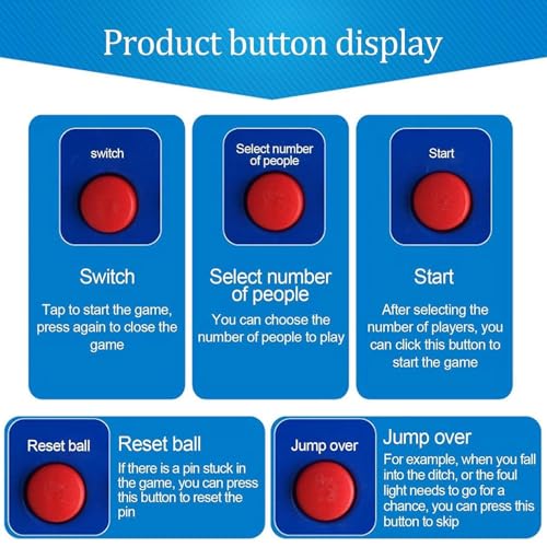Bowling Alley Arcade Game, Indoor Bowling Ball Sports Game Console with LED Scoreboard with Automatic Reset, Lighting & Simulation Sound - Fun for Children and Adults,3.5m/11ft
