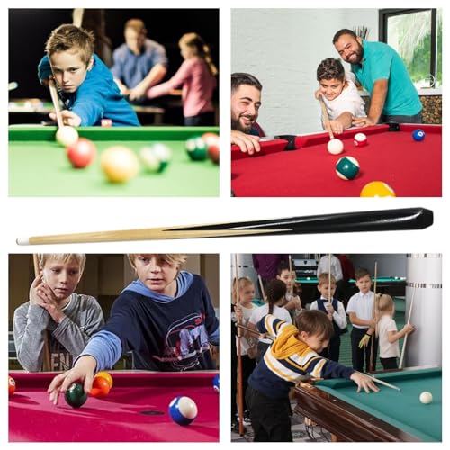 Kids Pool Stick - 20 Inch Short Children Billiard Cues, Wear Resistant Pool Cue Shaft | Hand Polished Wooden Billiard Cue, Billiards Cue Stick, Pool Table Sticks Suitable for Kids Boys Girls