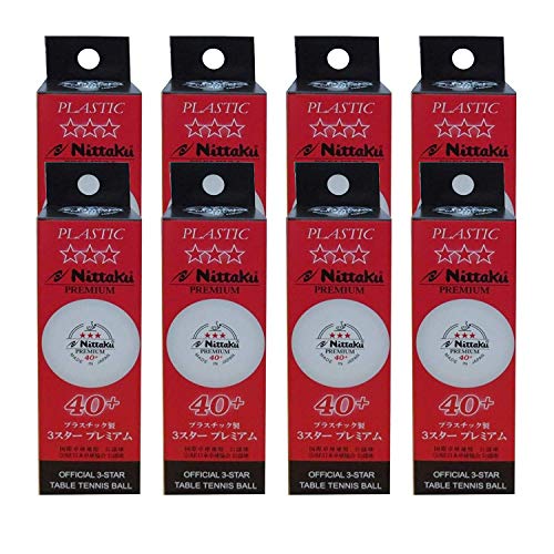 NITTAKU 3-Star Premium Table Tennis Balls - style: 24 Balls