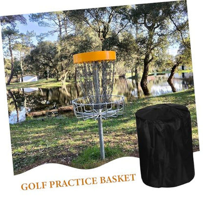 Toyvian Disc Golf Basket Cover Oxford Rain Protector with Fit for Year Outdoor Indoor Use Lightweight Portable Accessory for Disc Golf Enthusiasts