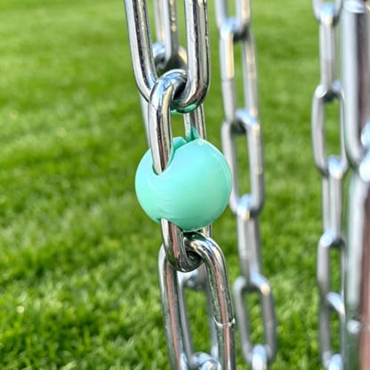 8-Pack Disc Golf Putting Target Chain Insert for MVP Disc Sports Marksman Basket, Compatible with Innova Black Hole Pro HD Basket/Black Hole Lite Basket, Training Ring Target Accessory Practice Aid