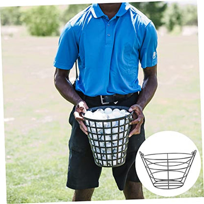GALPADA Balls Baskets Storage Basket Golf Retriever Golf Ball Golf Collector Wire Basket Golf Holder Balls