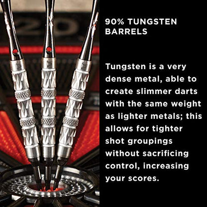 Viper Diamond 90% Tungsten Soft Tip Dart Set with Case