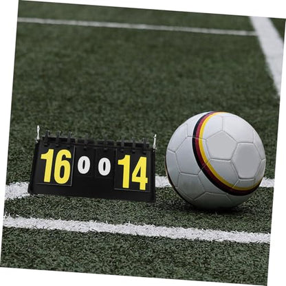 Luxshiny Portable Flip Scoreboard for Basketball and Softball, Reusable Competition Score Keeper with Desktop Tabletop Design for Sports and Coaching Use