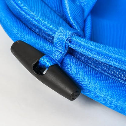 Blue Chipping Mat for Short Game, 30x30x150cm Portable Target with Carry Bag, Fun Games for Indoor and Outdoor Use, 9-Bucket Set - style: 9-bucket set