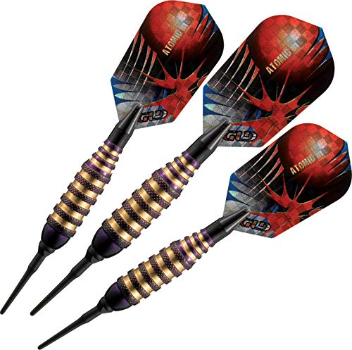 Viper Atomic Bee Soft Tip Darts, 16 Grams - color: Purple