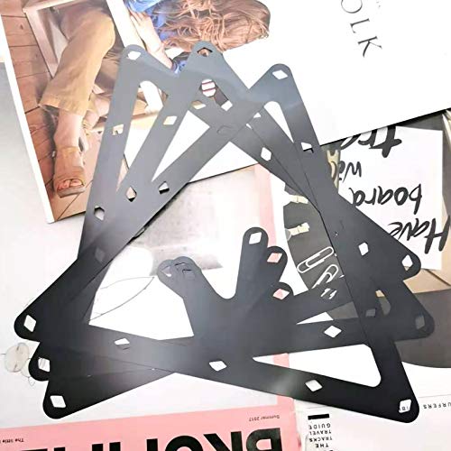 Markeny 6 PCS Triangle Rack Pool Table Ball Holder, Sheet Billiards Triangle Cue Accessories