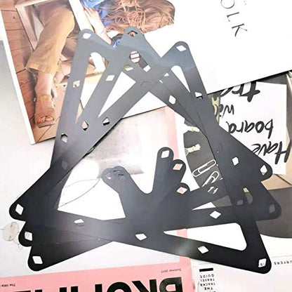 Markeny 6 PCS Triangle Rack Pool Table Ball Holder, Sheet Billiards Triangle Cue Accessories