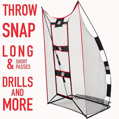 Franklin Sports Football Accuracy Targets- Kicking and Throw Training - 2 in 1 Football Target - 7' x 4' or 8' x 8' - size: 7' X 4'