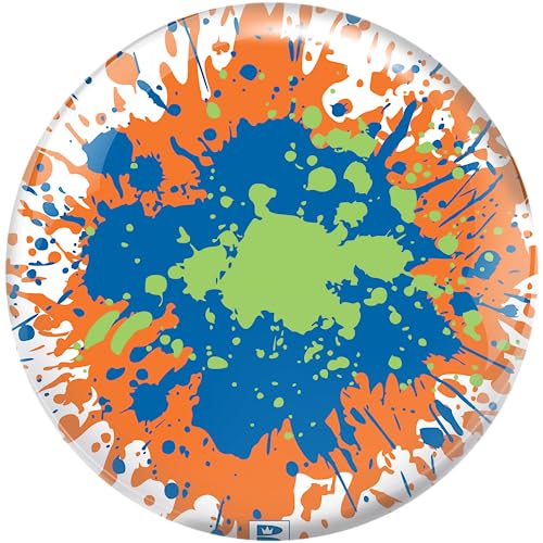 Brunswick Viz-a-Ball Bowling Ball - size: 10lbs, style: Paint Splatter