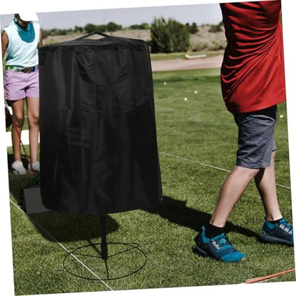 Toddmomy Outdoor Disc Golf Basket Cover for Golf Equipment Lightweight Oxford with Drawstring for Indoor and Outdoor Use