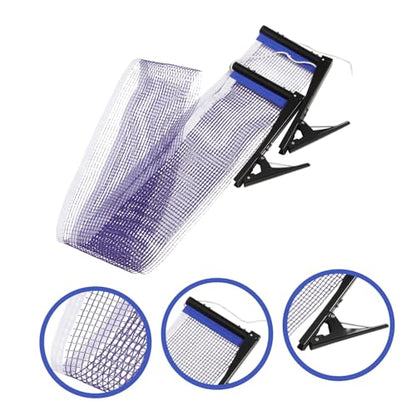 BESPORTBLE Table Tennis Net with Rack Portable Design for Easy Storage Indoor and Great Sports Enthusiasts