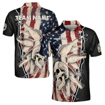 Personalized Custom Jersey for Men, Uniform Shirt for Bowling Team Gift - color: D27