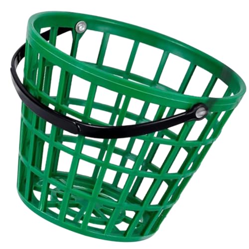 Kisangel Golf Container Handle Golfs Basket for Outdoor Practice Lightweight Design for Driving Ranges and