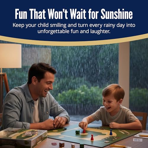 Baseball Gifts for Boys 8-12, Baseball Board Games for Kids and Adults with Dice, Tokens, & Score Pad, Fun Indoor Game with Basic and Advanced Play, Family Friendly Sports Board Game for All Ages
