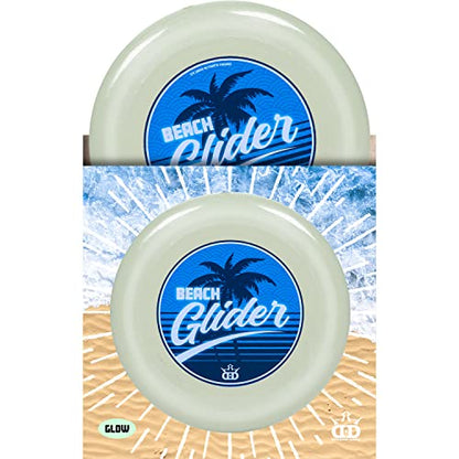 Dynamic Discs Beach Glider Flying Disc, Catch and Throw Frisbee Discs Golf, Predictable Flight Pattern, 175g+, White - color: White