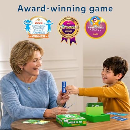 Skillmatics Guess in 10 Animal Planet, Card Game, Perfect for Boys, Girls, Kids, Teens, Adults Who Love Animals, Trivia Games, Travel Games, Screen-Free Fun, Gifts for Ages 6, 7, 8, 9, 10, and Up - style: 1. Animal Planet