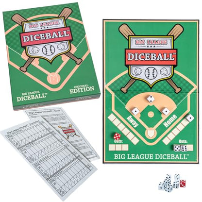 The Action-Packed Baseball Board Game with Both Offensive & Defensive Play, Easy to Learn for Kids and Adults, Great Gift Idea