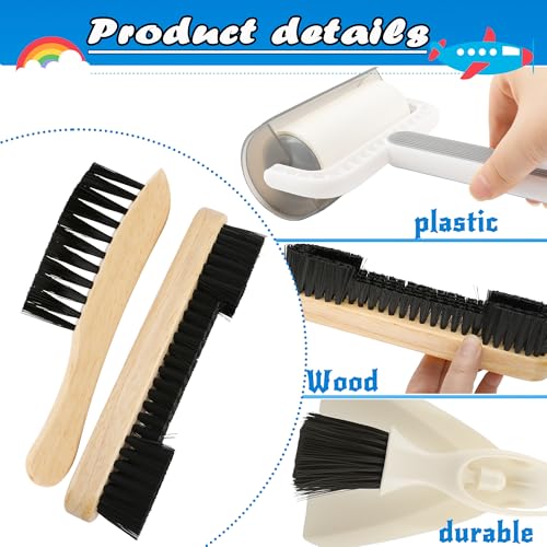 37 Piece Pool Table Accessories Kit Cue Tips Brushes Gloves and Cleaning Tools for Felt Complete Maintenance Set Multi-Size Components for Home or Billiard Hall