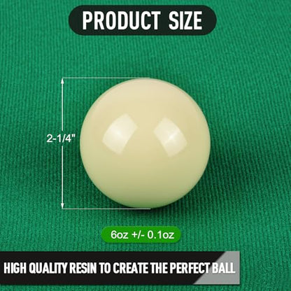 Billiard Balls Complete 16 Ball Set, Pool Balls Billiard Set 2-1/4" Regulation Size,New Upgrade Billiards Professional Pool Table Balls - color: Marble Swirl