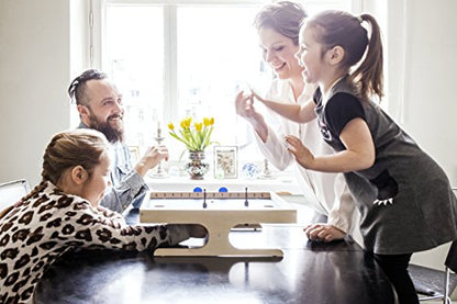 KLASK: The Magnetic Award-Winning Party Game of Skill - for Kids and Adults of All Ages That’s Half Foosball, Half Air Hockey - style: Original