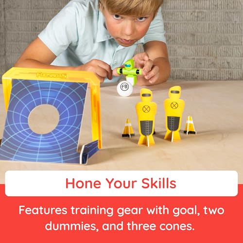 Fat Brain Toys Foosbots Stadium Battle Set, 2 Player Games for Kids Toys, New Active Play for Ages 6 and Up