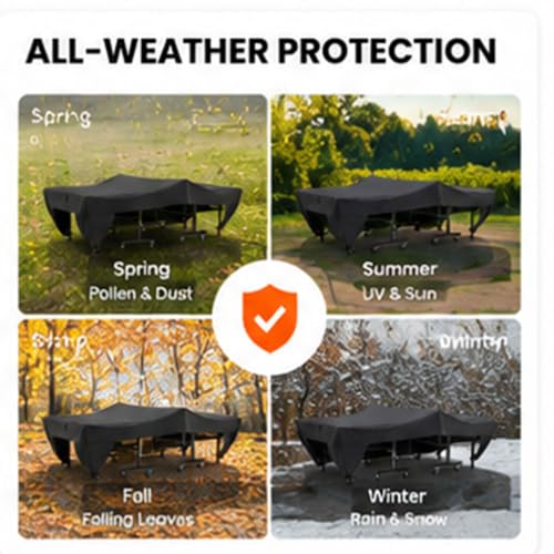 Ping Pong Table Cover for Sponeta SDL Black Rollaway Durable Unique Design Suitable Both Indoor And Outdoor Use And Easy To Store