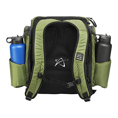 Prodigy Disc BP-1 V3 Disc Golf Backpack | Backpack Storage with 30+ Disc Capacity | Disc Golf Backpack Bag | Tear & Water Resistant | Golf Accessories for Men | Large Golf Disc Bags - color: Green