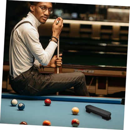 PRETYZOOM 1 Set Ergonomic Billiard Cleaning Brush Pool Table Rail Crevice Cleaner with Comfortable Wooden Handle for Dust Maintenance of Your Billiards Table