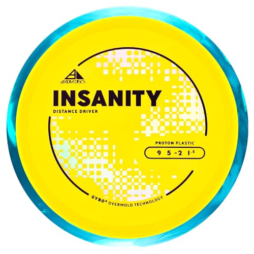 Axiom Discs Proton Insanity Disc Golf Distance Driver (170-175g / Colors May Vary) - size: 170-175g