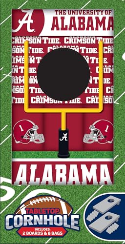 MasterPieces NCAA Syracuse Orange Tabletop Cornhole Game - Home Decor - style: Alabama Crimson Tide
