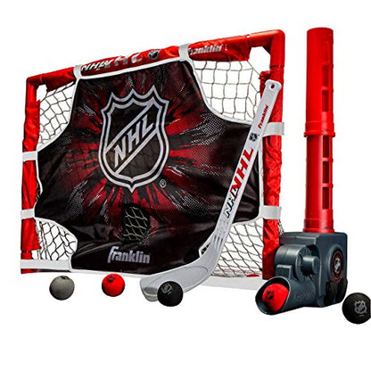 Franklin Sports Mini Hockey Automatic Passer, Goal & Target Set