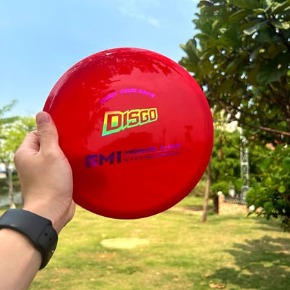 DISGO Disc Golf Disc Set- 170-178g Glow-in-The-Dark Disc | Putter, Midrange, and Driver | Professional Golf Discs for Outdoor Games & Competition PDGA Approved - color: SOLID SET