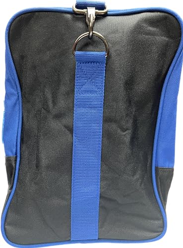 BSI Deluxe Single Ball Tote Bowling Bag with Shoe Compartment & Accessory Storage - color: Black/Purple