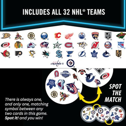 Masterpieces NHL Unisex-Teen Spot It! Card Game - color: Multi