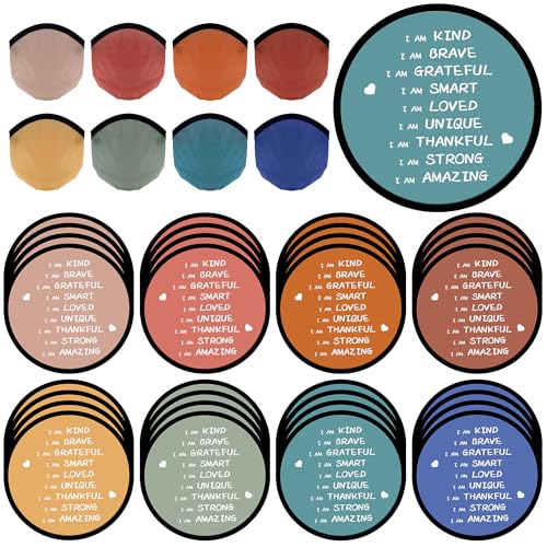 End of the Year Gifts for Students Bulk Foldable Flying Disc Fans Set with Stickers Bags, End of Year Student Gifts from Teacher Beach Fun Folding Pocket Hand Fans for Outdoor Activities Games - style: 32 Pcs Inspirational Flying Disc Fans-E